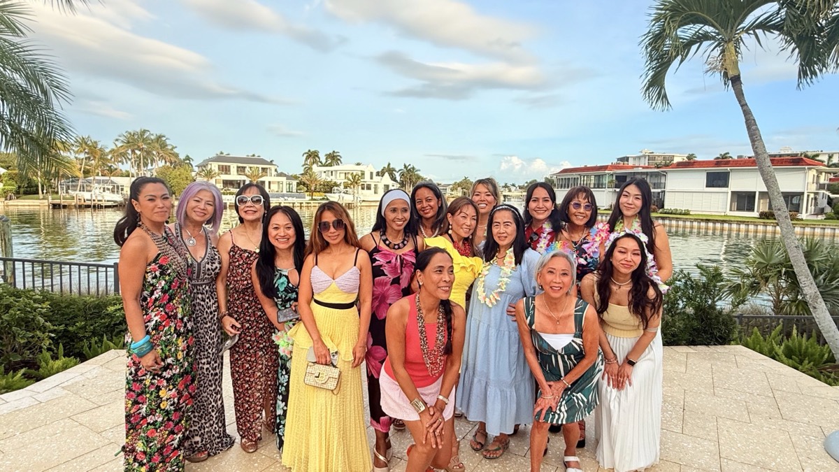 Asian Professional Women Society members gathered in Southwest Florida